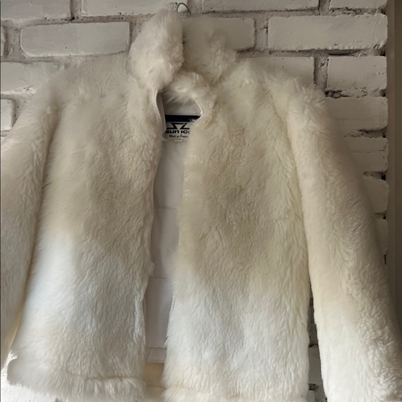 Sunice Cream Teddy Faux-Fur Jacket polar look - Picture 3 of 11